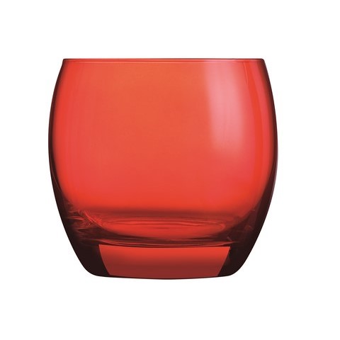 Salto Colors Studio Чаши ниски червени 320 мл 6 бр